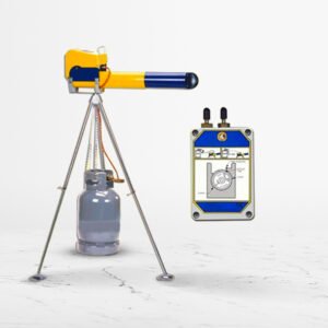 Timer de baterias para cañón de gas